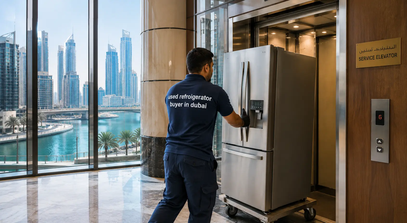 used refrigerator buyer in Business Bay